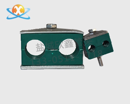 天津輕型雙聯(lián)管夾廠家