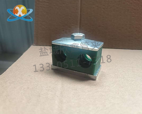 太倉輕型雙面塑料管夾